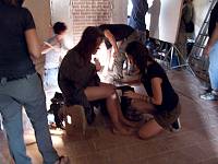 bobbio film festival filmfestival marinetti  riprese del 270709 la protagonista murata viva